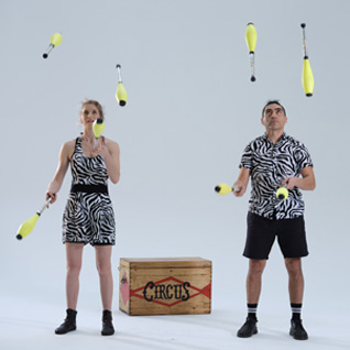 Spectacle de jonglerie